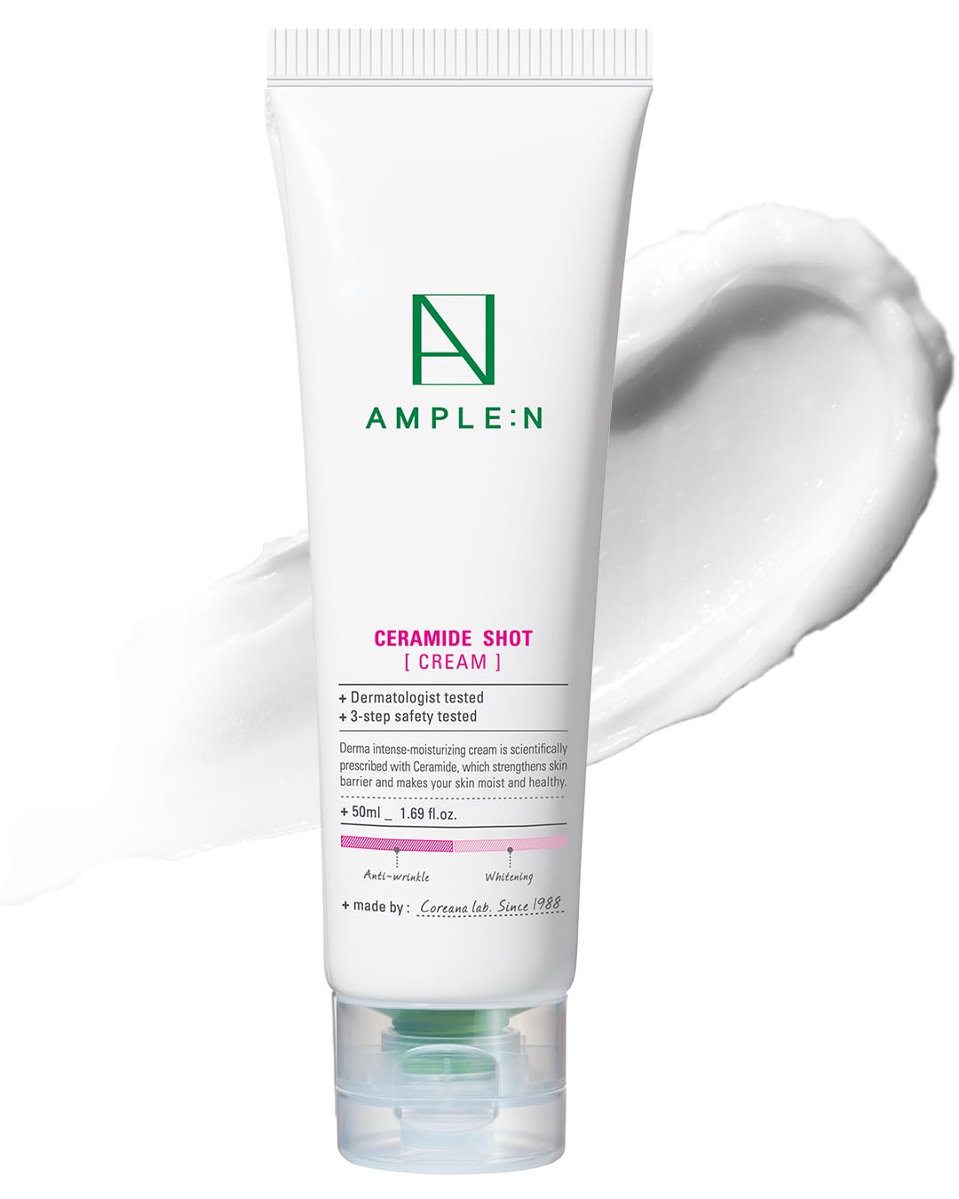 Amazon.com: CORÉANA AMPLE:N Ceramide Shot Cream - Hydrating